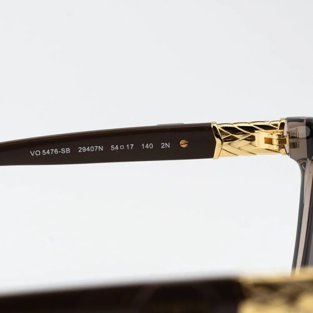 SALE! Vogue Women Sunglasses Transparent Brown Square VO5476SB 29407N54 NEW